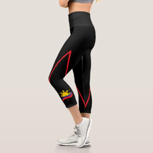 Leggings Capri Bandera filipina de Pinoy de Filipinas