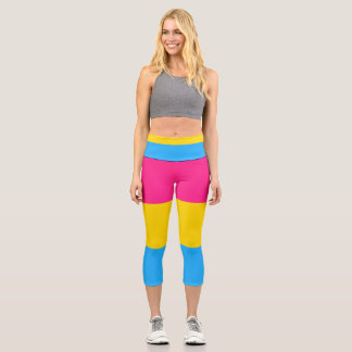 Leggings Capri Bandera Pansexual