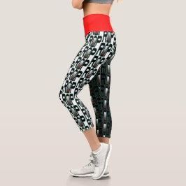 Leggings Capri Batería QEPD Capris De Yoga Con Alto Descanso