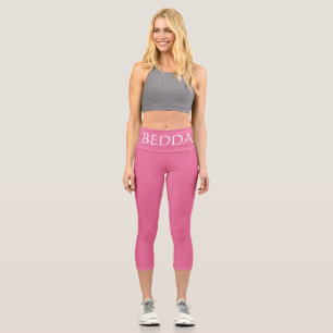 Leggings Capri BEDDA Rosa)