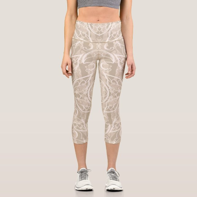 LEGGINGS CAPRI BEIGE (Anverso)