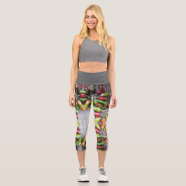 Leggings Capri bell pepper capri
