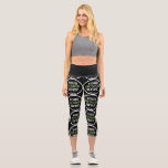Leggings Capri beso de hershey®, único, elegante y minimalista, p<br><div class="desc">Este diseño es accesible para todos. Siéntase libre de personalizar del logotipo,  imágenes,  texto y colores según sus preferencias. Muchas gracias.</div>