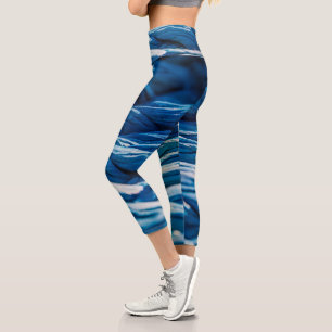 Leggings Capri Blue Rope