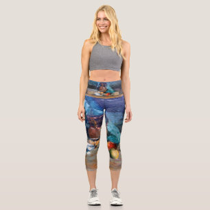 Leggings Capri Bodegón a espátula