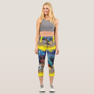 Leggings Capri Bodegón a espátula