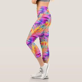 Leggings Capri Boho Breeze Alto Capris Deseado