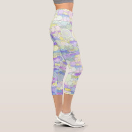 Leggings Capri Boho Bubbles