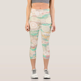 Leggings Capri Boho Bubbles