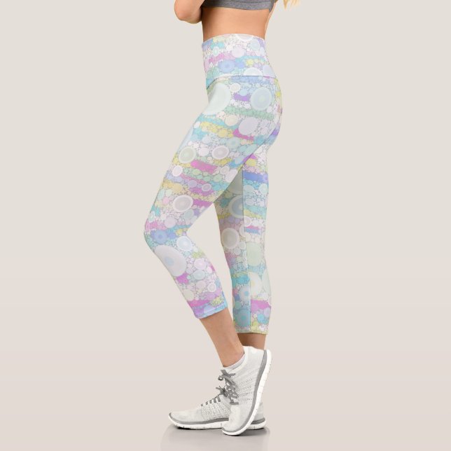 Leggings Capri Boho Bubbles (Izquierda)