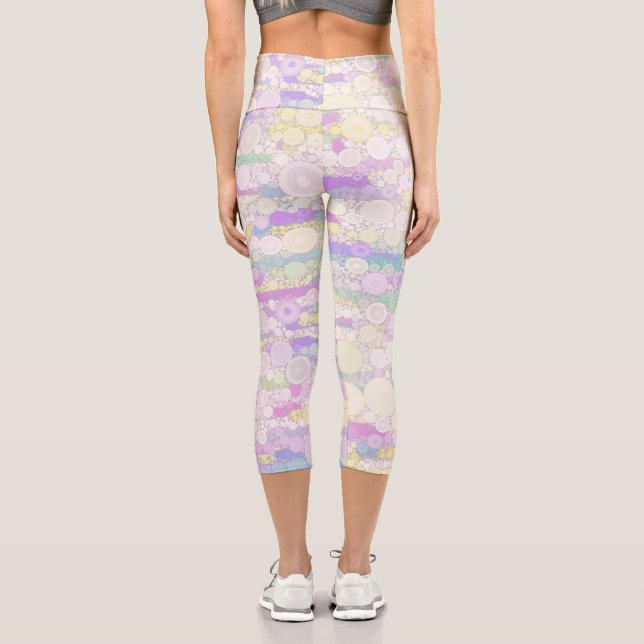 Leggings Capri Boho Bubbles (Reverso )