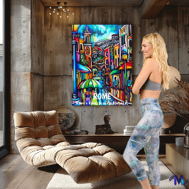 Leggings Capri Boho Chic Sueños Brumosos - Diseño Suave y Etéreo