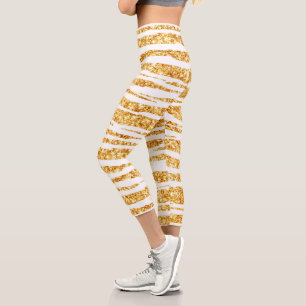 Leggings Capri Boho, popular colección de tigres de Purpurina bla