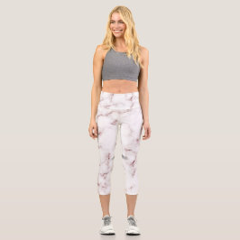 Leggings Capri Bonito en color de agua rosa mejores leggantas