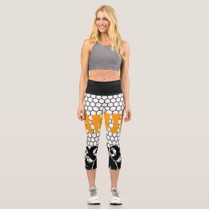 Leggings Capri Borde de encaje   Zazzle_Growshop.