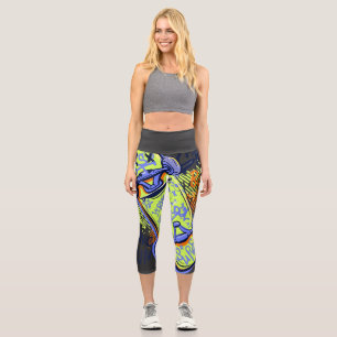 Leggings Capri Born to ride