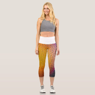 Leggings Capri BORRACHAS DE AGUA - Capris De Alto Desecho