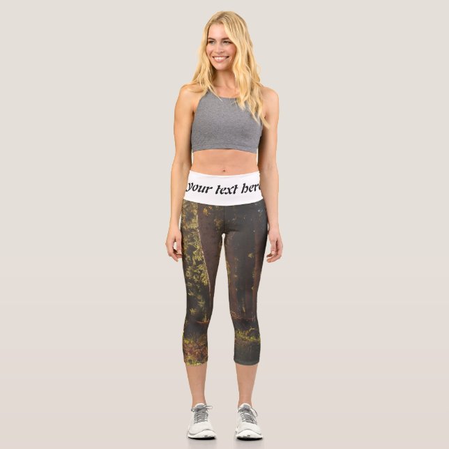 Leggings Capri Bosque (Anverso)