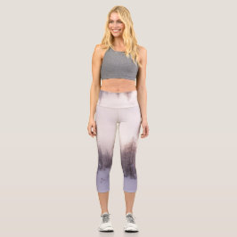 Leggings Capri Bosque de abetos y luz solar
