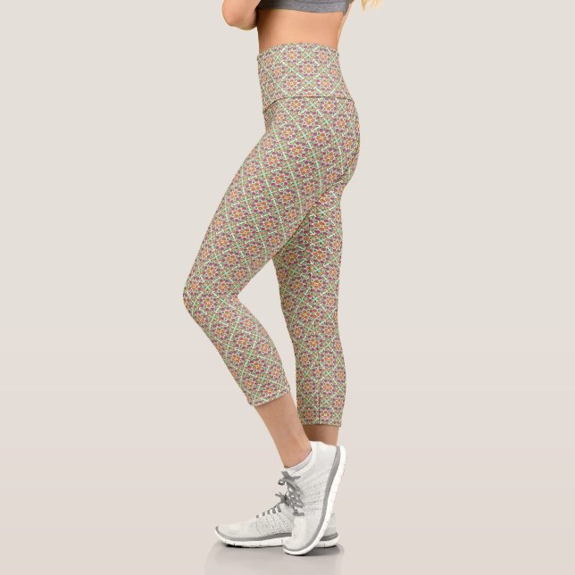 Leggings Capri Botanical Pop_Forest (Izquierda)
