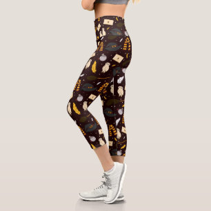 Leggings Capri Brujas, Asistentes y Patrón Mágico