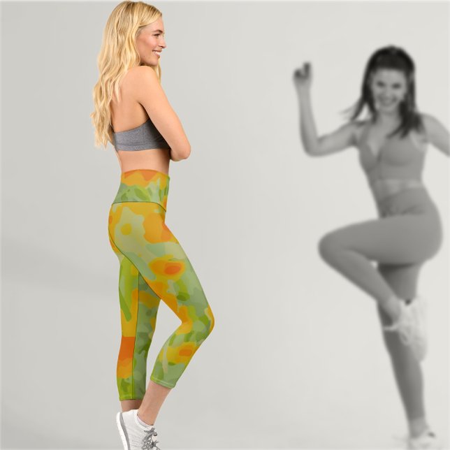 Leggings Capri Butero Capris de alta Waisted (Subido por el creador)