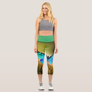 Leggings Capri Butter Fly v2