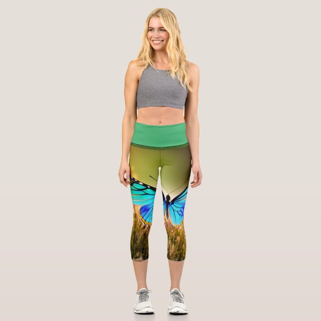 Leggings Capri Butter Fly v2 (Anverso)