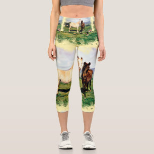 Leggings Capri Caballos