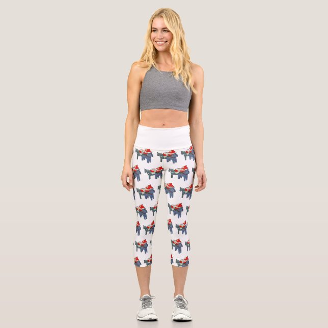 Leggings Capri Caballos de Dala (Anverso)