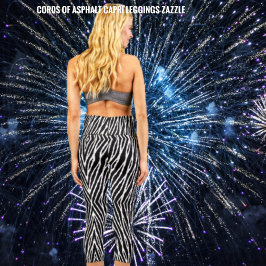 Leggings Capri Cadenas de asfalto