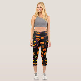 Leggings Capri Calabaza