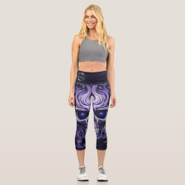 Leggings Capri Calavera