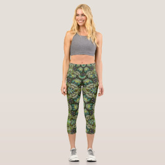 Leggings Capri Calidoscopio forestal