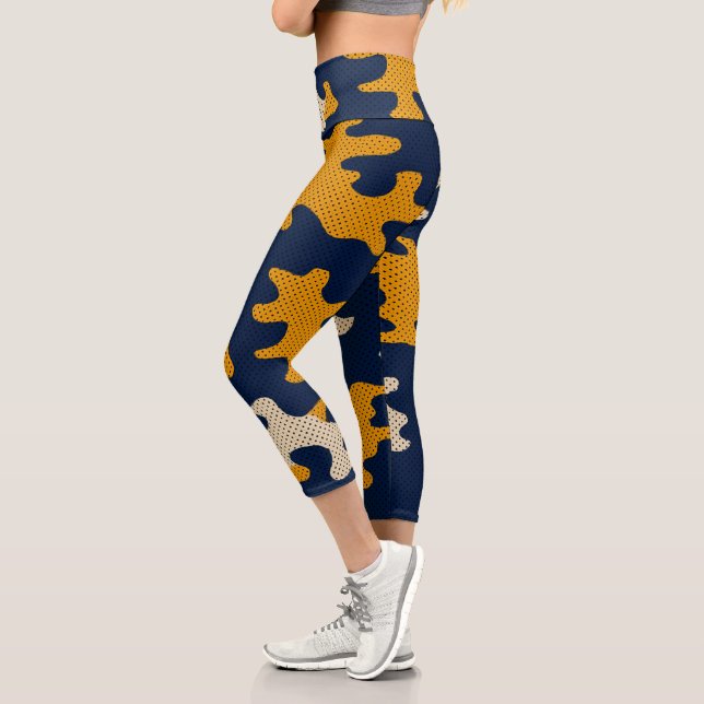 Leggings Capri California Berkeley Golden Bear Spirit camo (Izquierda)