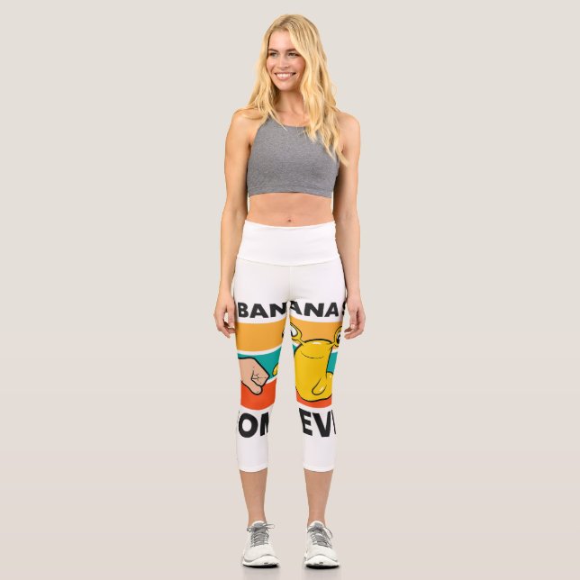 Leggings Capri Camiseta Estadounidense de Béisbol de Wrigleyville (Anverso)