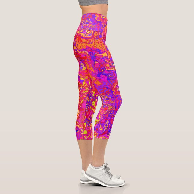 Leggings Capri Camo Vibrante (Derecha)