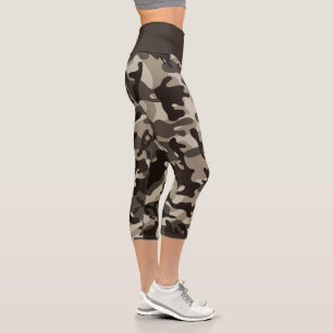 Leggings Capri Camuflaje de barrio cercano