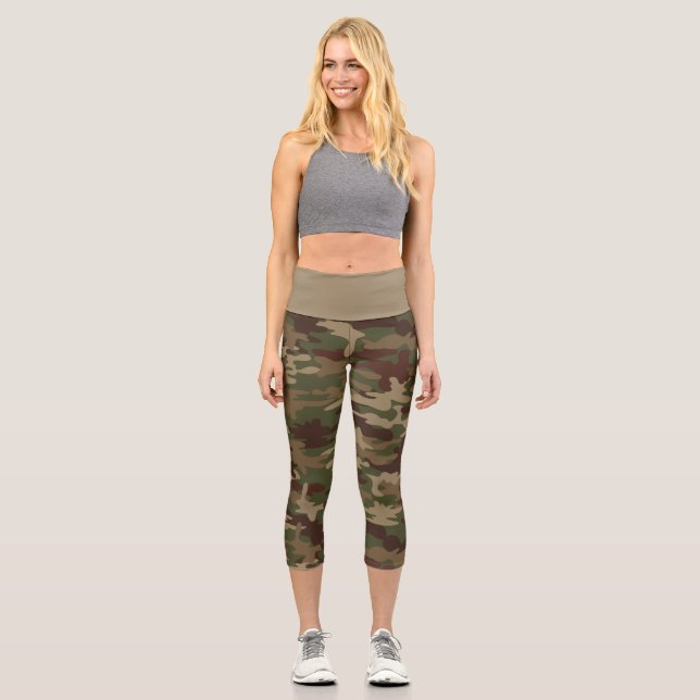 Leggings Capri Camuflaje de Guay (Anverso)