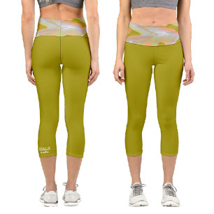 Leggings Capri Camuflaje Holográfico Personalizado