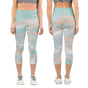 Leggings Capri Camuflaje Holográfico Personalizado