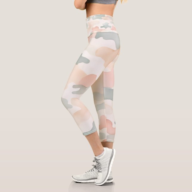 Leggings Capri Camuflaje Suave (Izquierda)