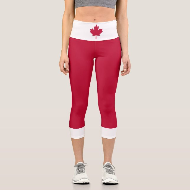 Leggings Capri Canadá (Anverso)
