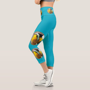 Leggings Capri Cangrejos de payaso - ¡Acércate! Diseño fotográfic
