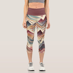 Leggings Capri Cañones Coloridos