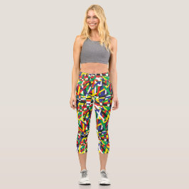 Leggings Capri Caos en las prisiones