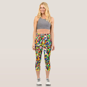 Leggings Capri Caos en las prisiones