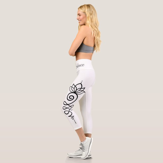 Leggings Capri Capris De Alta Desgana (Izquierda)