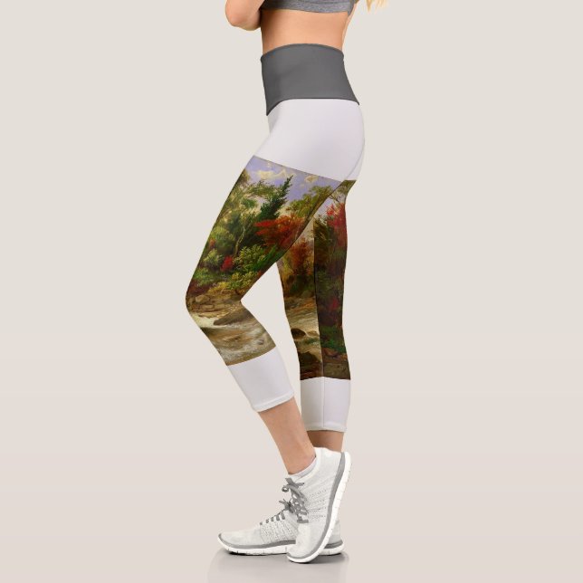 Leggings Capri Capris De Alta Desgana (Izquierda)