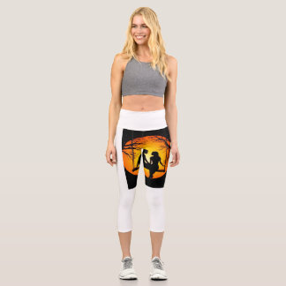 Leggings Capri Capris De Alta Desgana